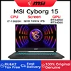 2024 MSI Cyborg 15 Gaming Laptop 15.6 Inch QHD 165Hz IPS Screen Netbook i7-13620H 16GB 512GB RTX4050 Gaming Notebook Computer 1