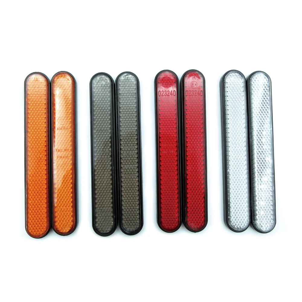 

Motorcycle Front Fork Reflector Sticker Lower Legs Slider Safety Warning For Honda Harley Dyna Softail Sportster 883 1200 Fatboy