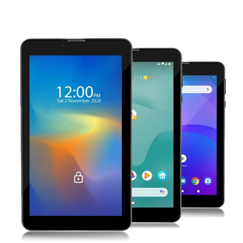 7'' Android 11 Tablet For Kids 3G LTE Phone Call Dual SIM Card Quad Core 1GB RAM 16GB ROM 1024 x 600 IPS GPS Support 5