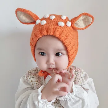 Cute Cartoon Winter Baby Beanie 1