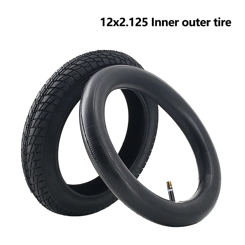 Durable 12-Inch Tire with Inner Tube