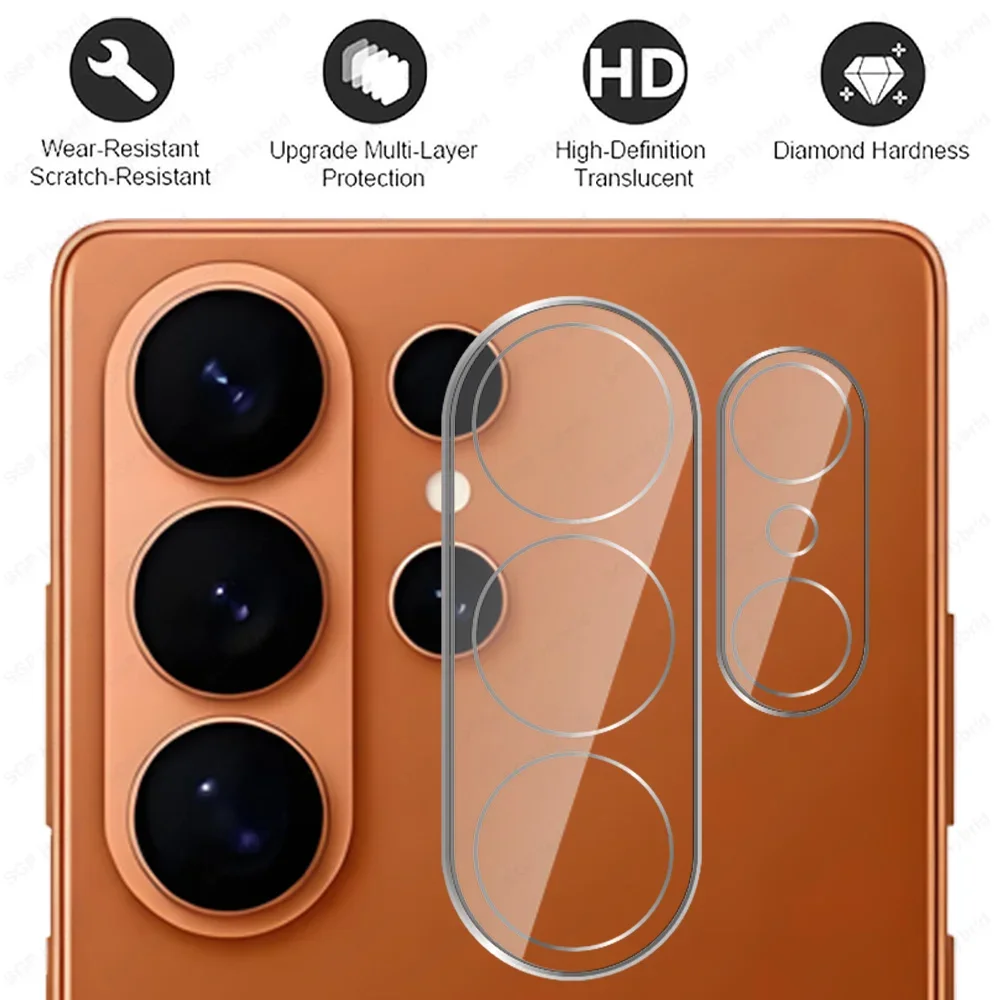 Premium 3D Curved Camera Glass Protector - Ultra Clear, 9H Hardness