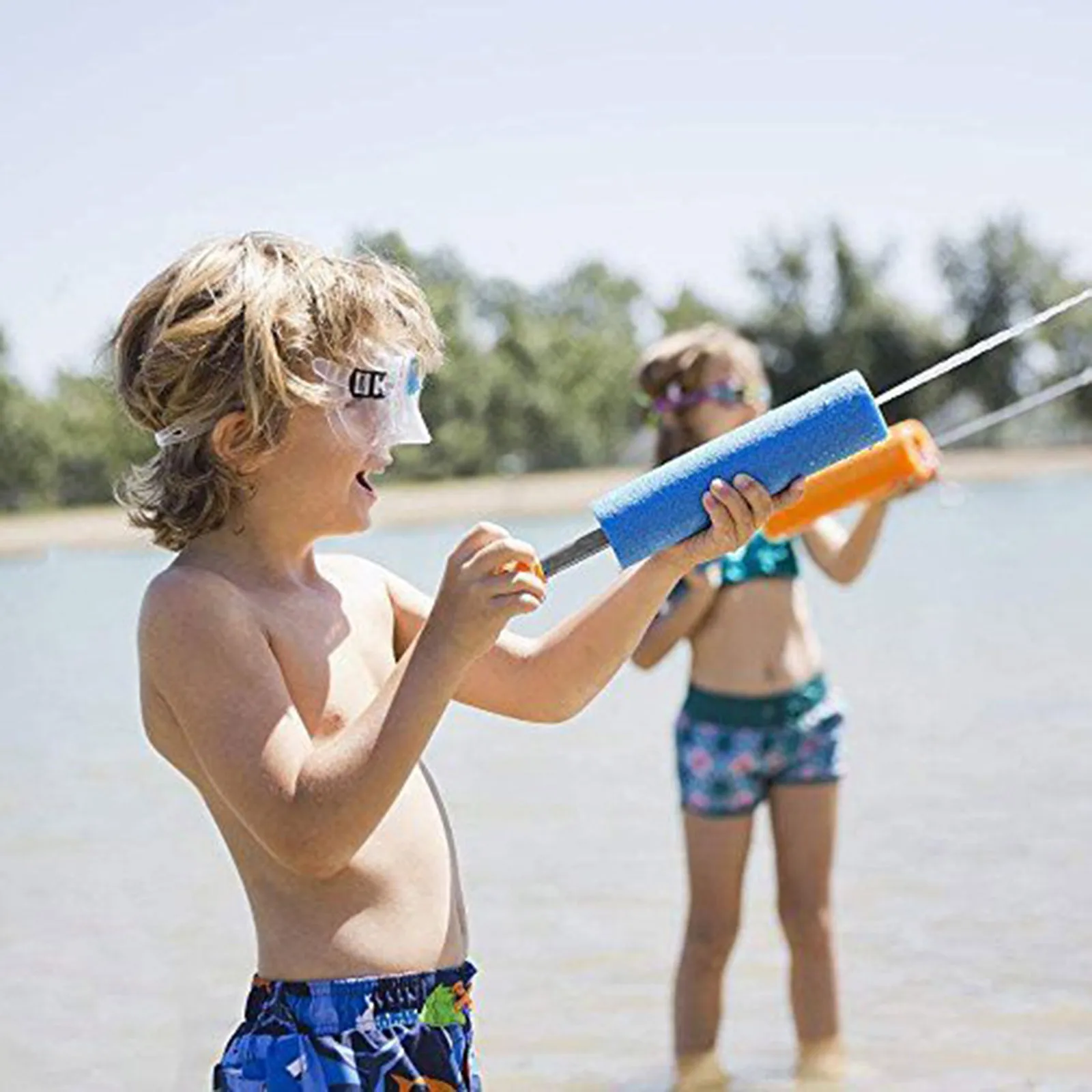 10pcs EVA Water Blaster Foam Water Squirt Shooter Summer Gun Toys Swimming Pool Toys Children's Beach Kids Adults water guns water toy launcher
