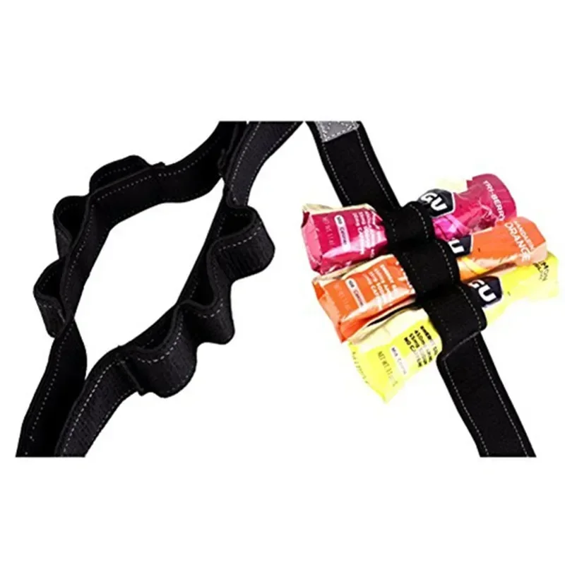 1pc Number Belt  Unisex Triathlon Marathon Race With Gel Holder Running Belt Cloth Belt Motor Running Outdoor Sports 4
