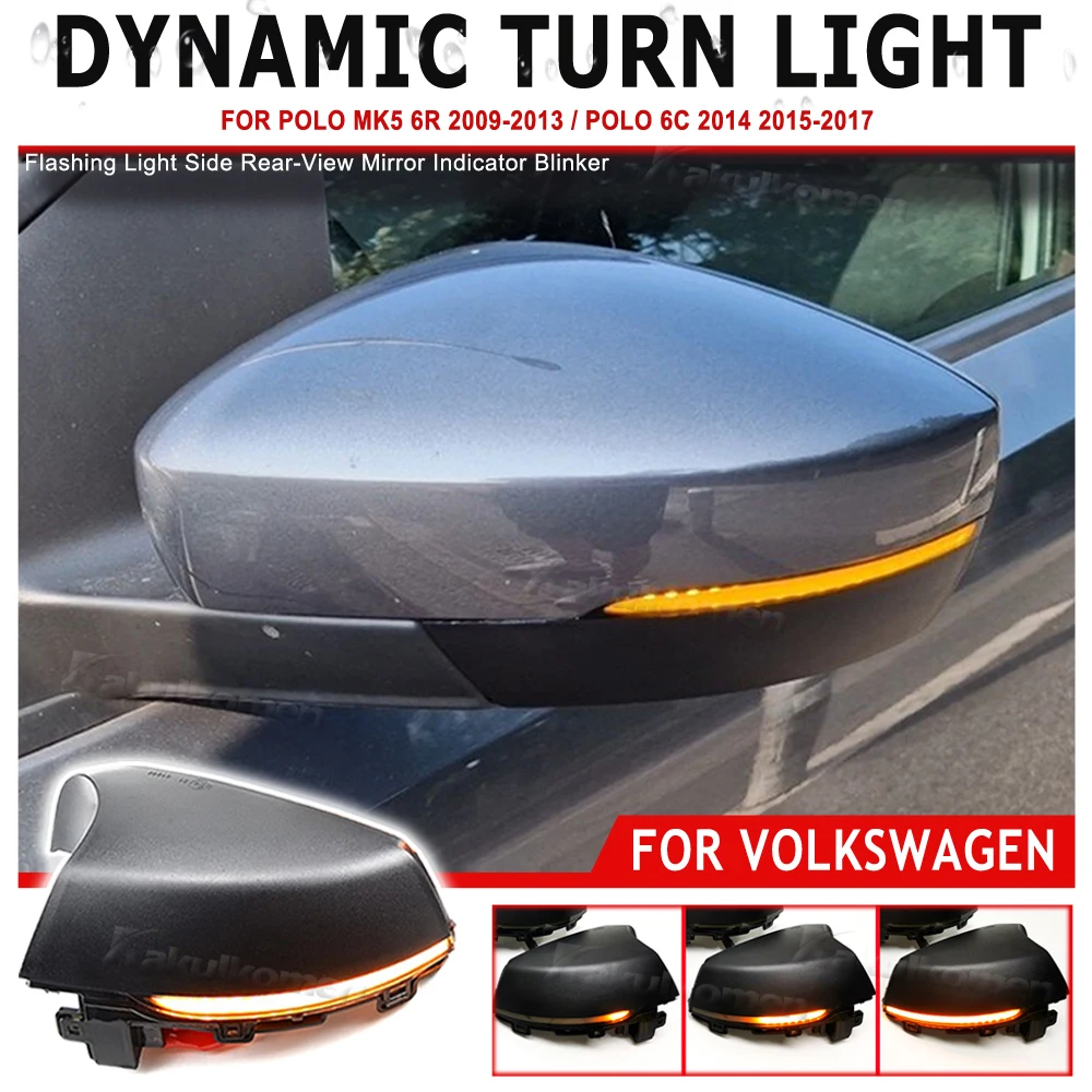  LED ̳  õ, ̵ ̷ Ʈ,  ǥñ, VW  MK5 ̽Ʈ 6C 2014-2017 6R 2009-2013