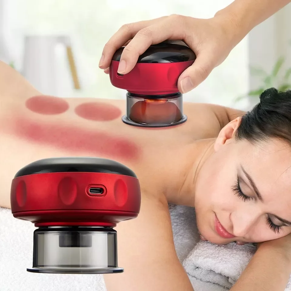 

Electric Vacuum Cupping Massage Body Cups Anti-Cellulite Therapy Massager for Body Electric Guasha Scraping Fat Burning Slimming
