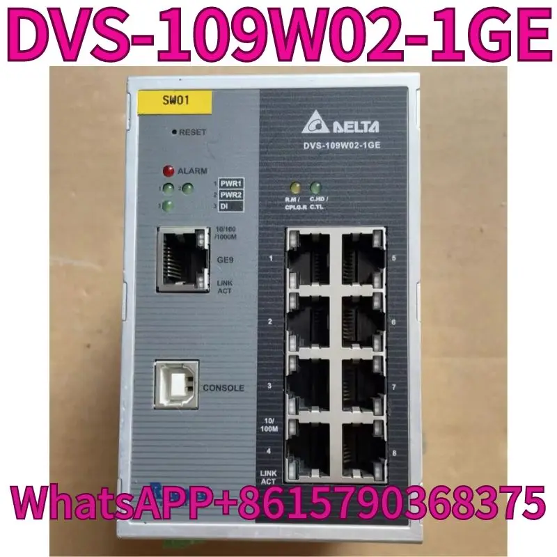 

Used DVS-109W02-1GE switch