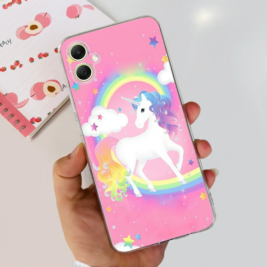 Fashion Butterfly Soft Silicone Back Cover Case for Samsung Galaxy A05/A05S (2023)