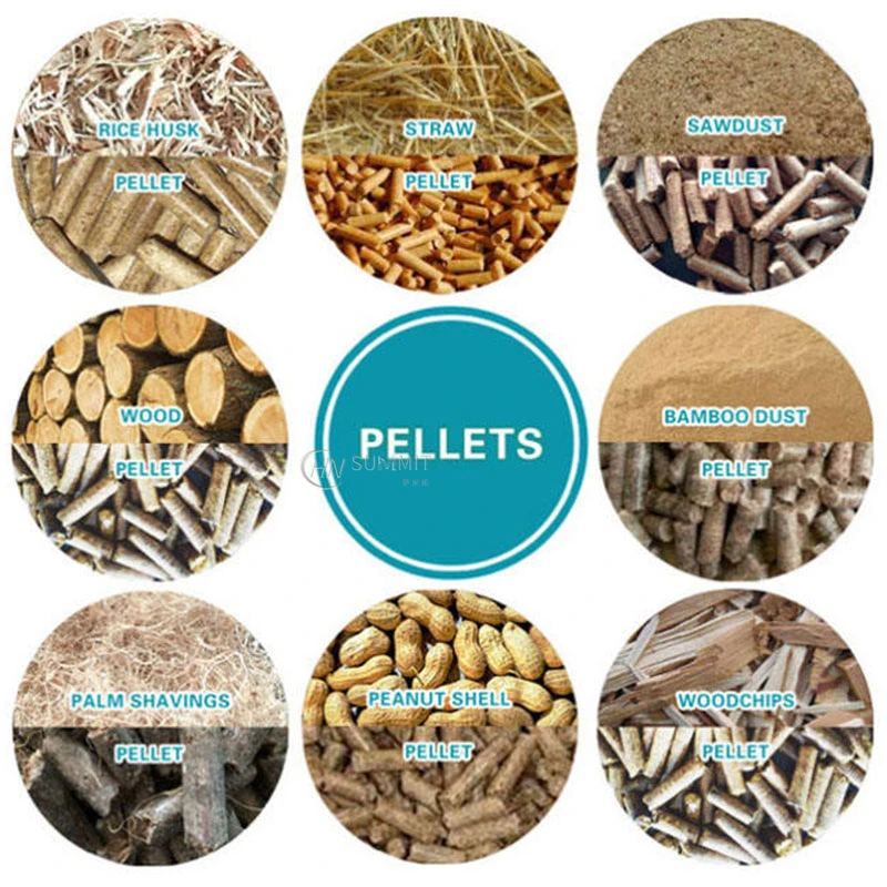 Different types of wood pellet making machine, wood pellet plant