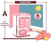 Money Box With Fingerprint Piggy Bank Electronic ATM Savings Box For Coins Cash Safe Large Coin Bank Password Lock For Children 2