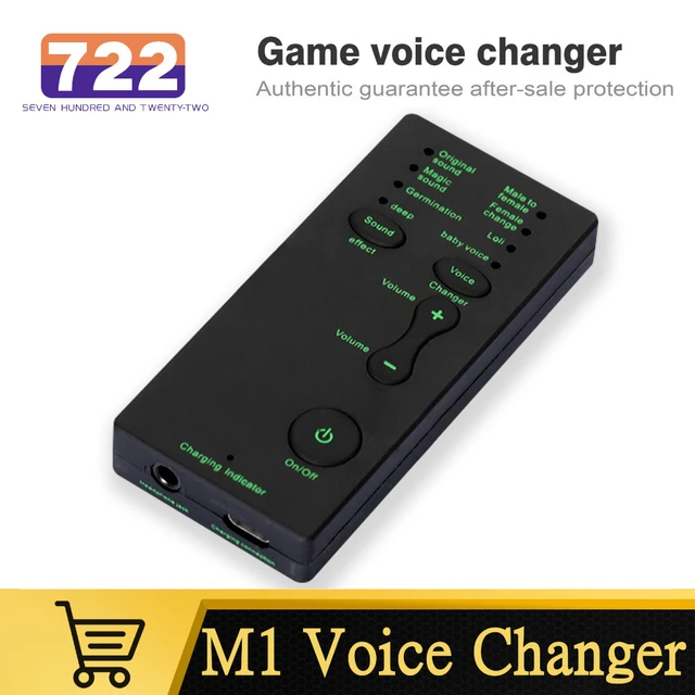 Cambiador de voz Diferentes cambios de sonido Amplificadores de voz  portátiles Modulador de cambio de voz para PC Teléfono Tableta Tarjeta de  sonido