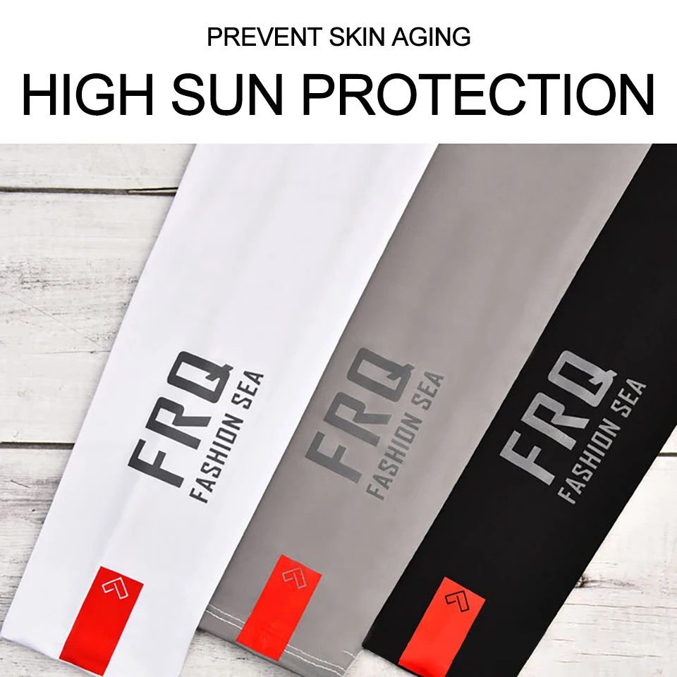GTUBIKE Ice Sleeve Sun Protection Summer Outdoor Sports Thin Arm Cover Breathable Physical Sunscreen Driving Cycling For Men
