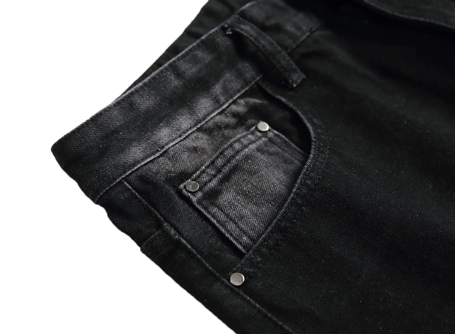 PlatiNum Light Blue Denim Jeans Detail 11