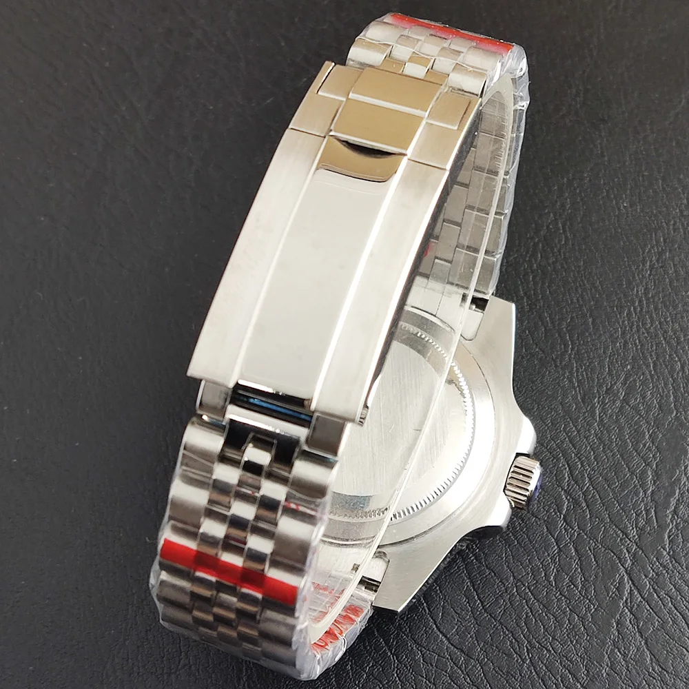 남성용 운석 다이얼 시계, 사파이어 유리, 스테인레스 스틸, 오이스터 스트랩, 40mm 케이스, NH34 무브먼트