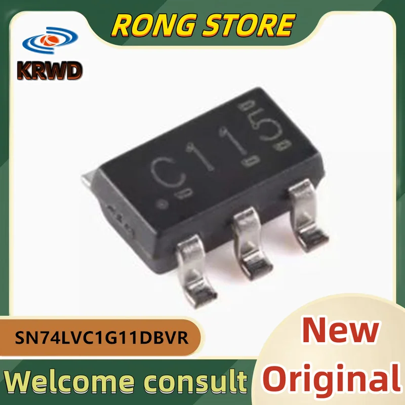 

50 шт., новый и оригинальный чип C115 CII5 IC SOT-23-6 SN74LVC1G11DBVR SN74LVC1G11DB SN74LVC1G11
