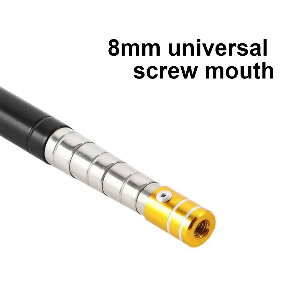 Stainless Steel Telescopic Fishing Rod Pole for Freshwater and Saltwater