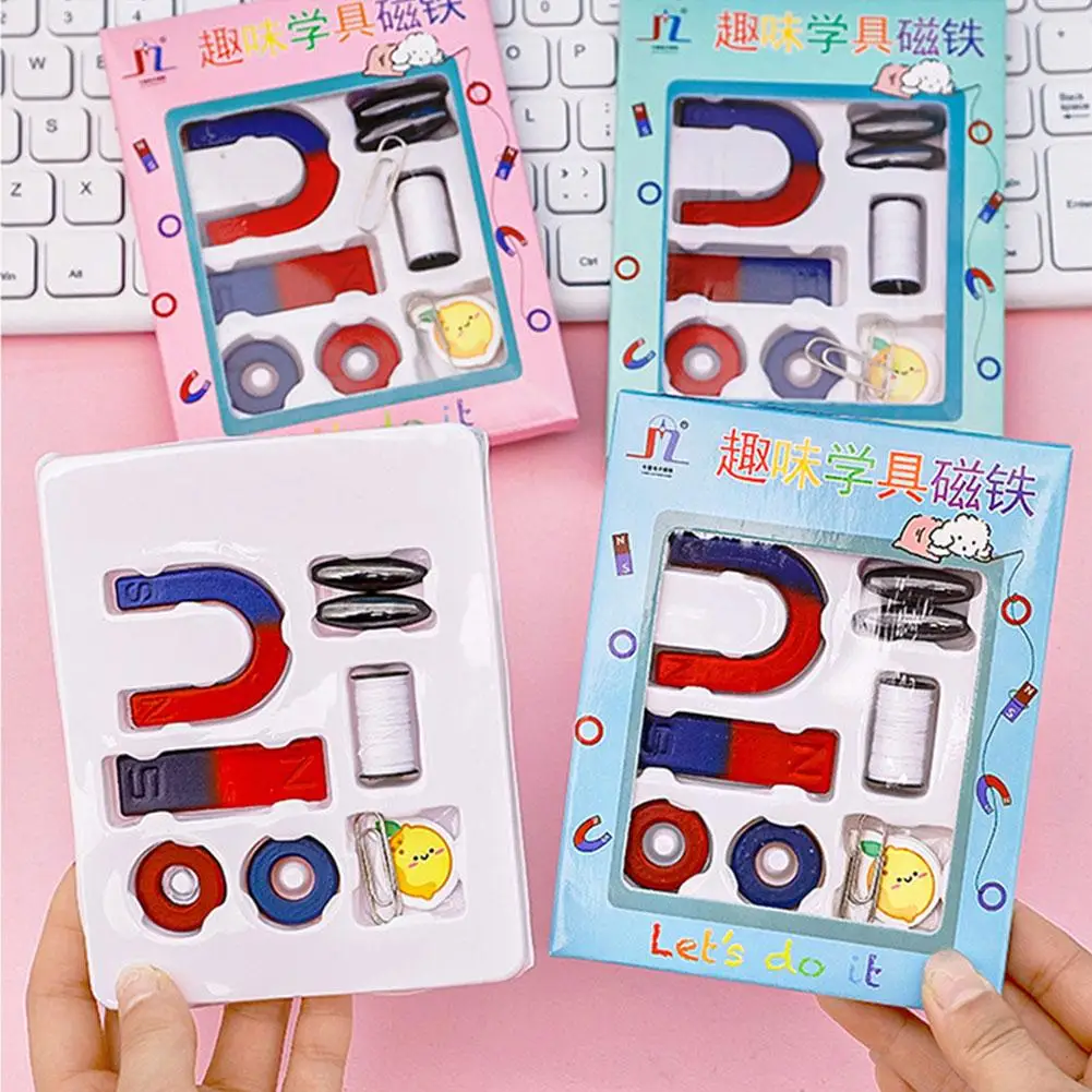 Magnet Set For Student Physics Experiment Teaching Educational Equipment Early Education Toys For Student Gifts Children