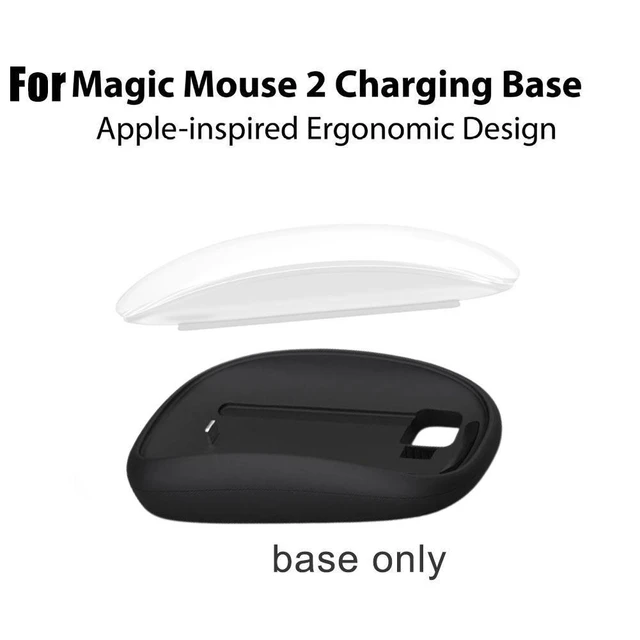 Mouse Optimized Base for Apple Magic Mouse 2 Charging Base Ergonomic  Wireless Charging Pad Height Optimization for Tactile Feel - AliExpress