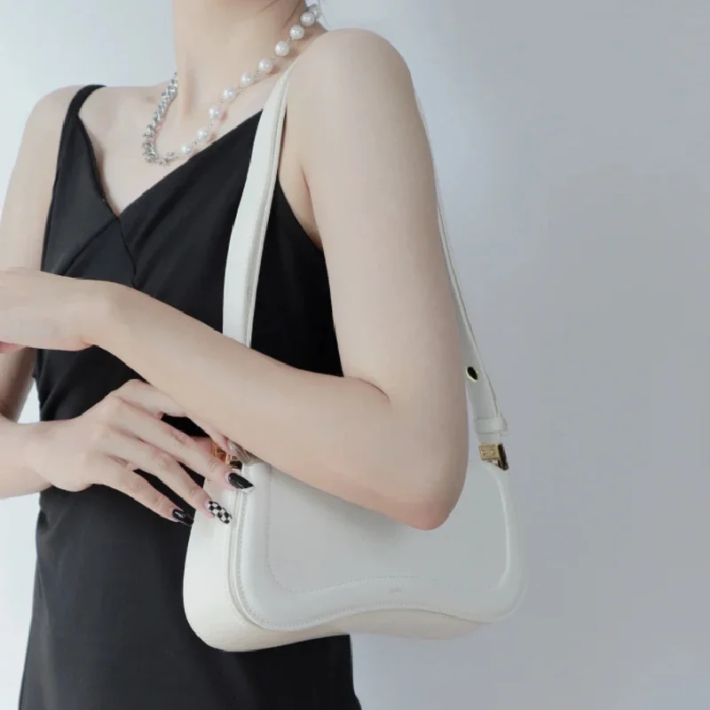 Merk handtassen voor vrouwen pudding dames leer motorfiets schouder cross body tas retro dames tassen mode met doos_voghion.com