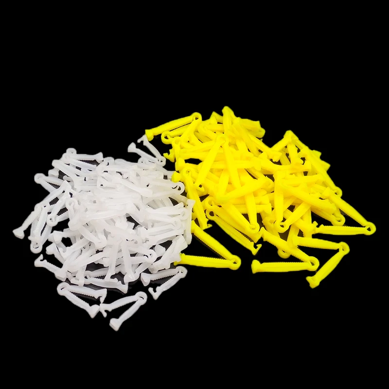10pcs Farm Ranch Supplies Pig Umbilical Cord Clip Clamp Disposable Whelping Kit Dog Cat Rabbit Umbilical Cord Hemostatic Clip