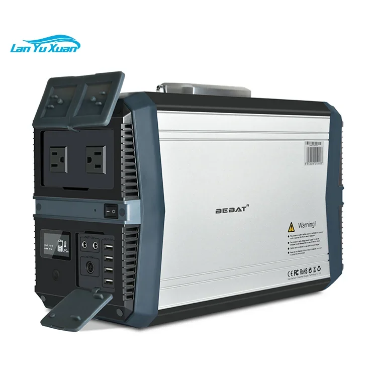 

portable solar generator 3.6V/273000mAh 1000W power backup system backup battery