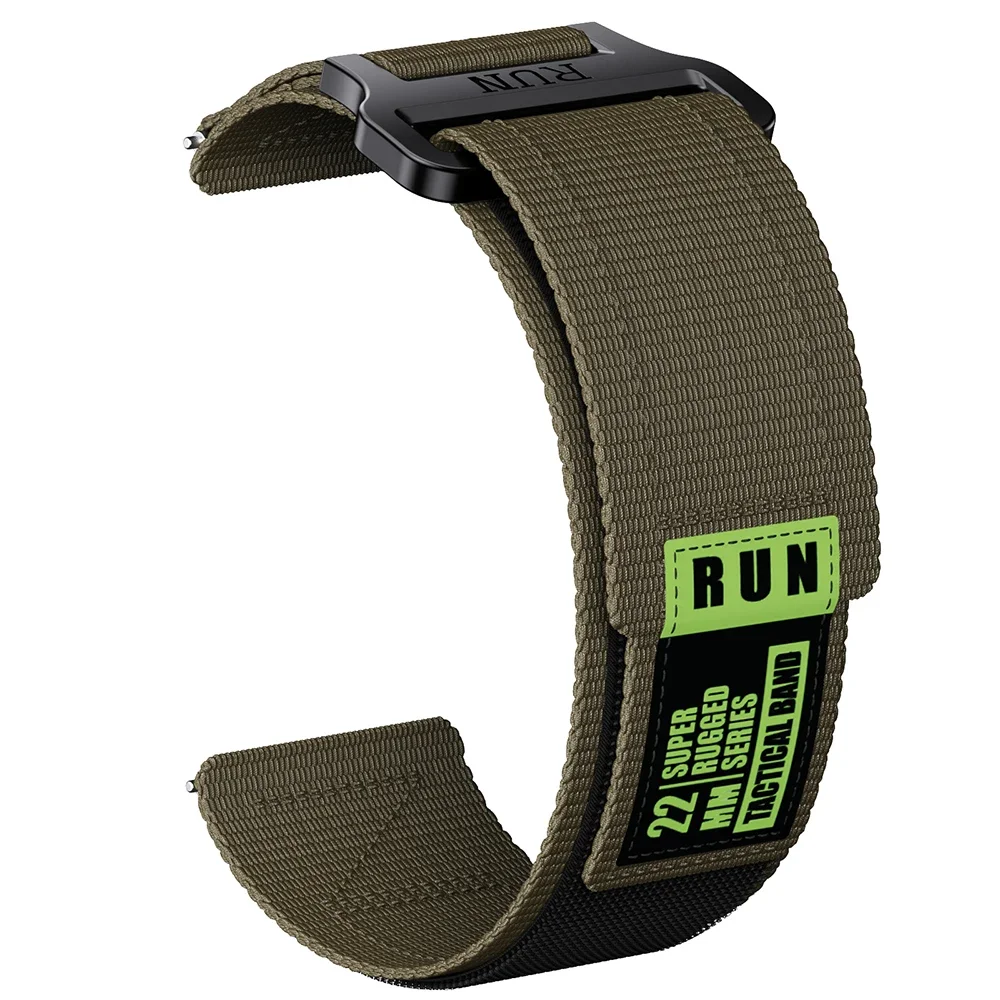Versatile 22mm Easy Fit Nylon Sport Strap - Premium Athletic Watchband