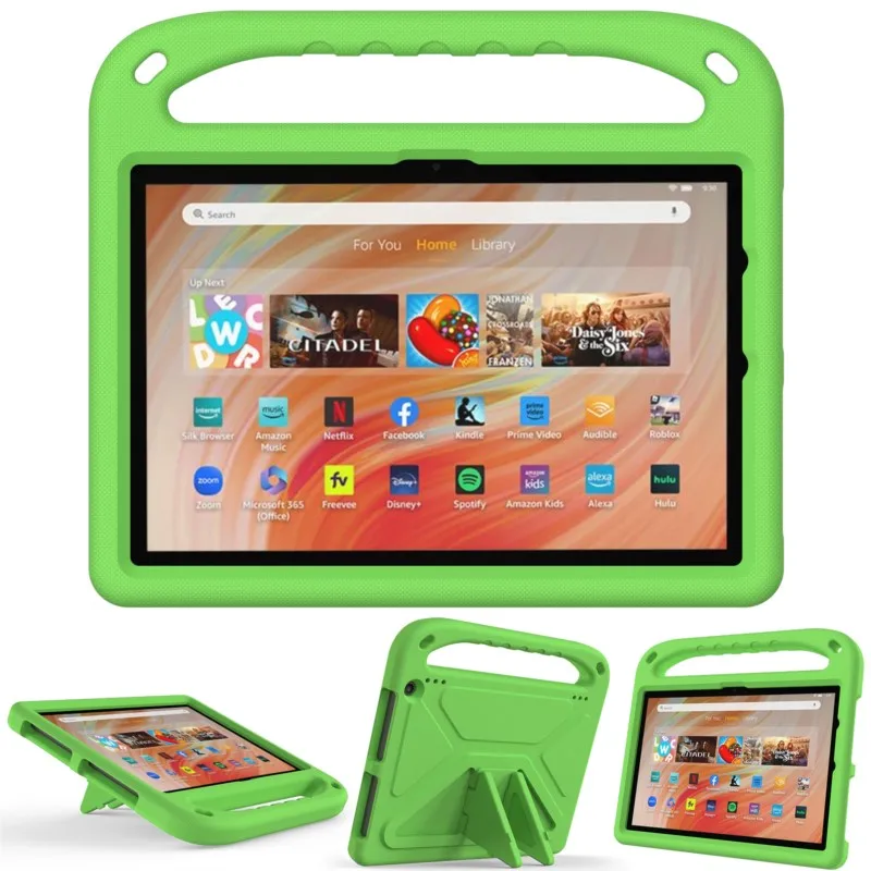 Tablet Case kids EVA Hand Stand Case For Amazon Kindle Fire Max 11 HD8 Plus HD10 HD 10 Plus 10.1 Fire 7