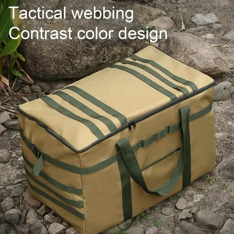 

Capacity Large Tableware Storage Camping Outdoor Picnic Travel Tool Bag Lamp