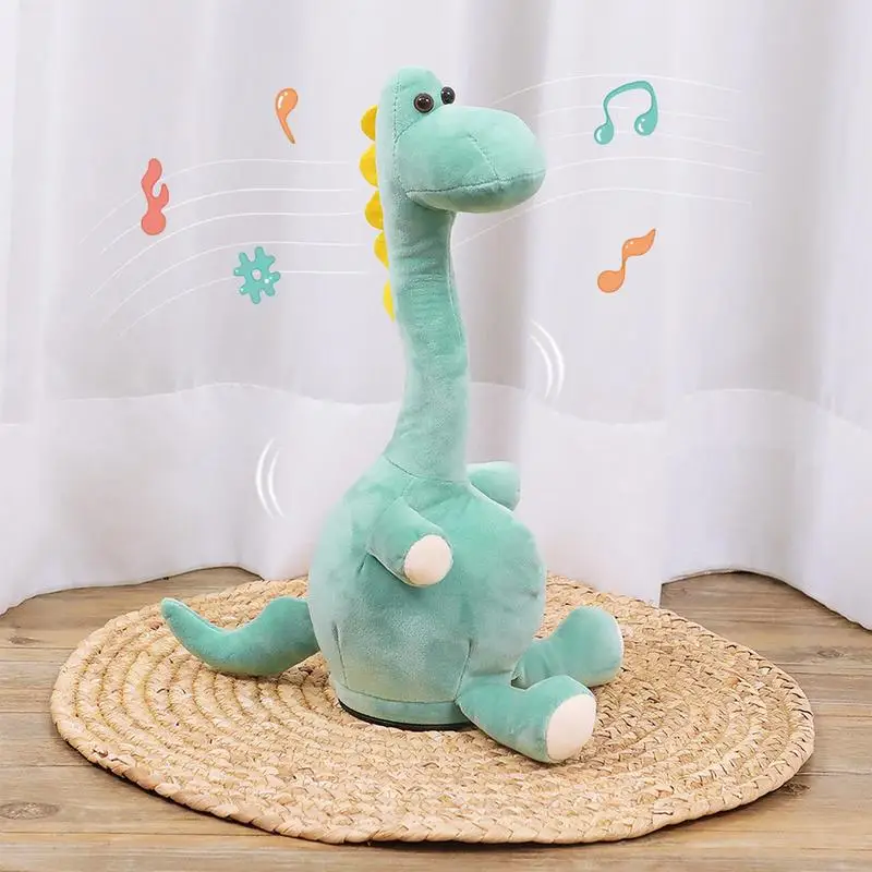 

Dancing Dinosaur Toy Interactive Toys Multi-Functional Walking Dinosaur Toy Repeats What You Say Stuffed Animal Plush Toy