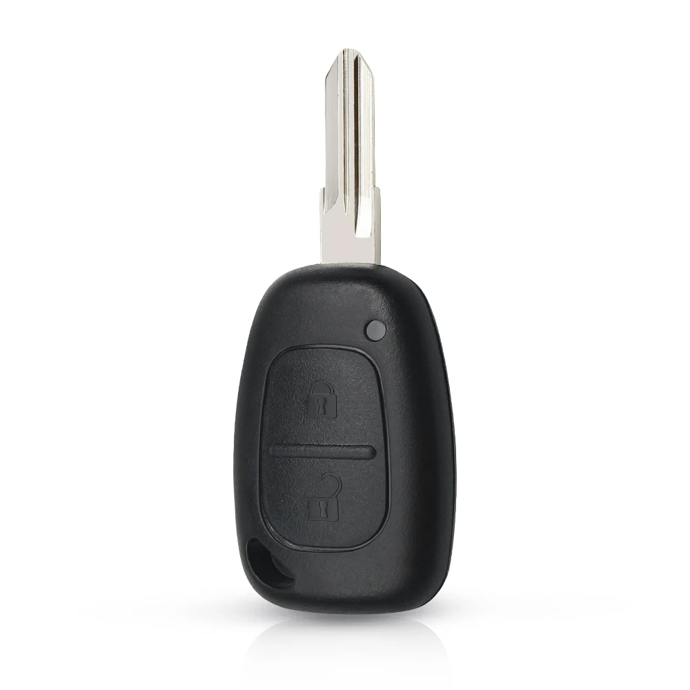 Keyyou 2 Knop Auto Sleutel Shell Fob Case Voor Vauxhall Opel Vivaro Voor Renault Movano Trafic Renault Kangoo Ongesneden NE73/VAC102 Blade