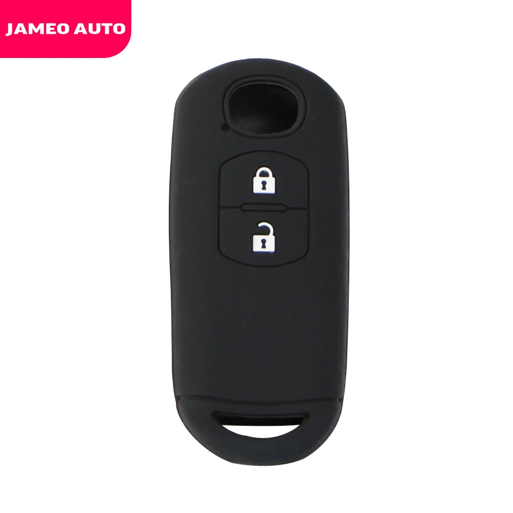Silicone Car Remote Key Case Cover Fit for Mazda 2 3 6 Axela Atenza CX-5 CX5 CX-7 CX-9 2014 2015 Smart 2 Buttons