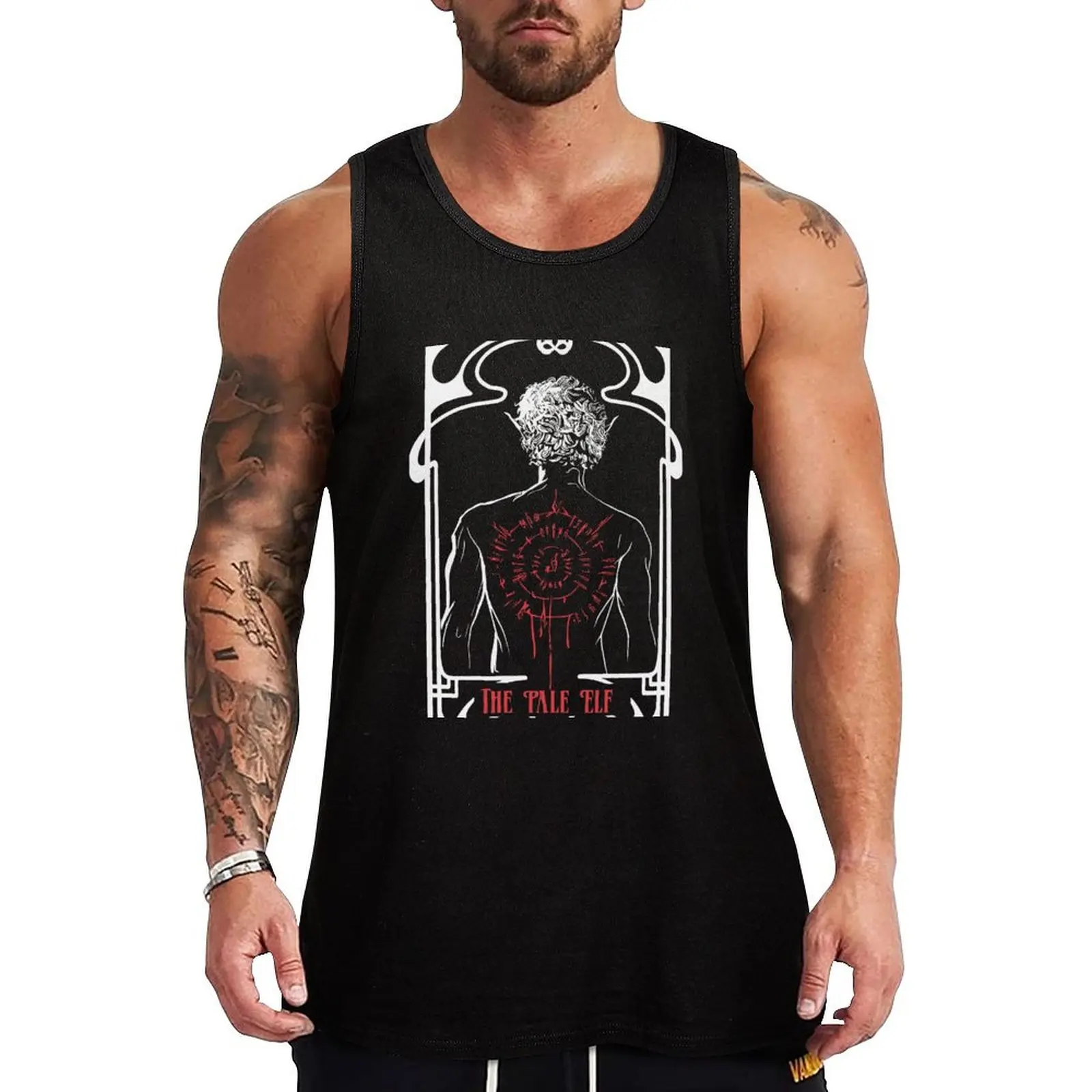 

Astarion The Pale ELF Tank Top t-shirt for man sleeveless shirts Vest male