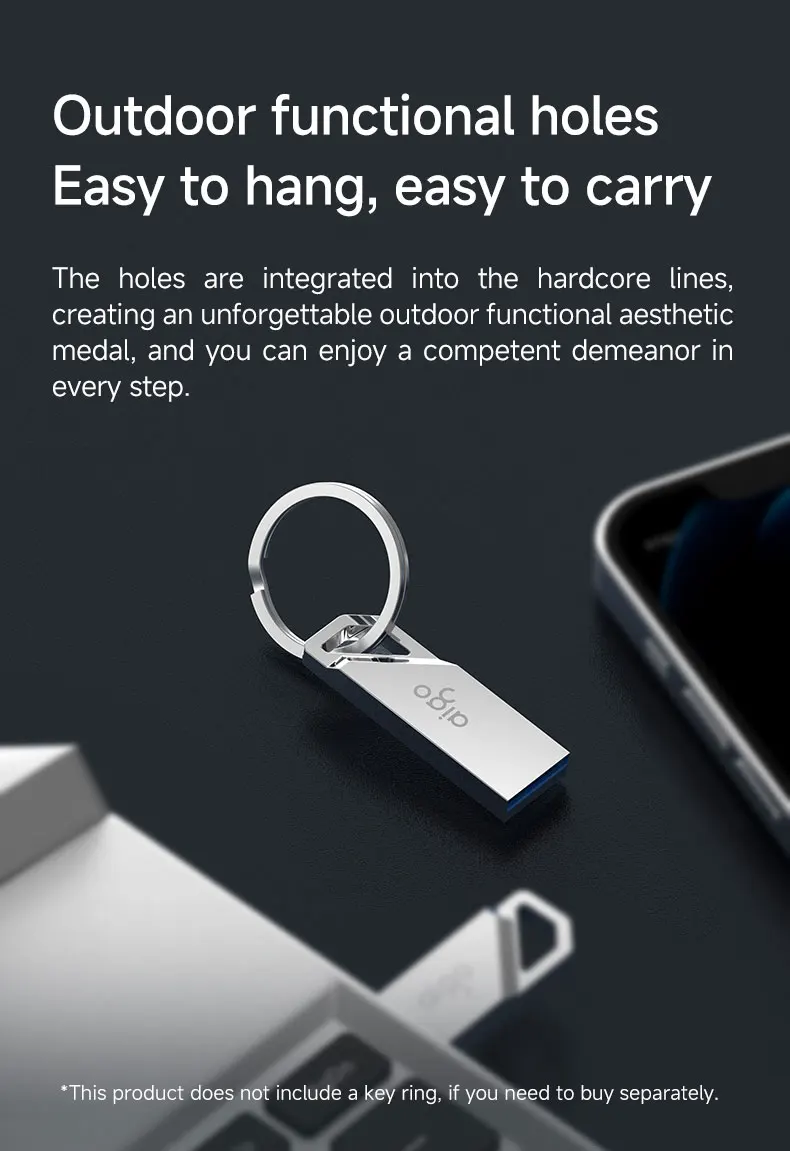 Aigo Pen Drive 128Gb 256Gb Usb Flash Drives 32Gb 64Gb Usb 3.2 Flash Disk Ipx8 Mini Key Memory Stick U Schijf Voor Laptop Pc U315