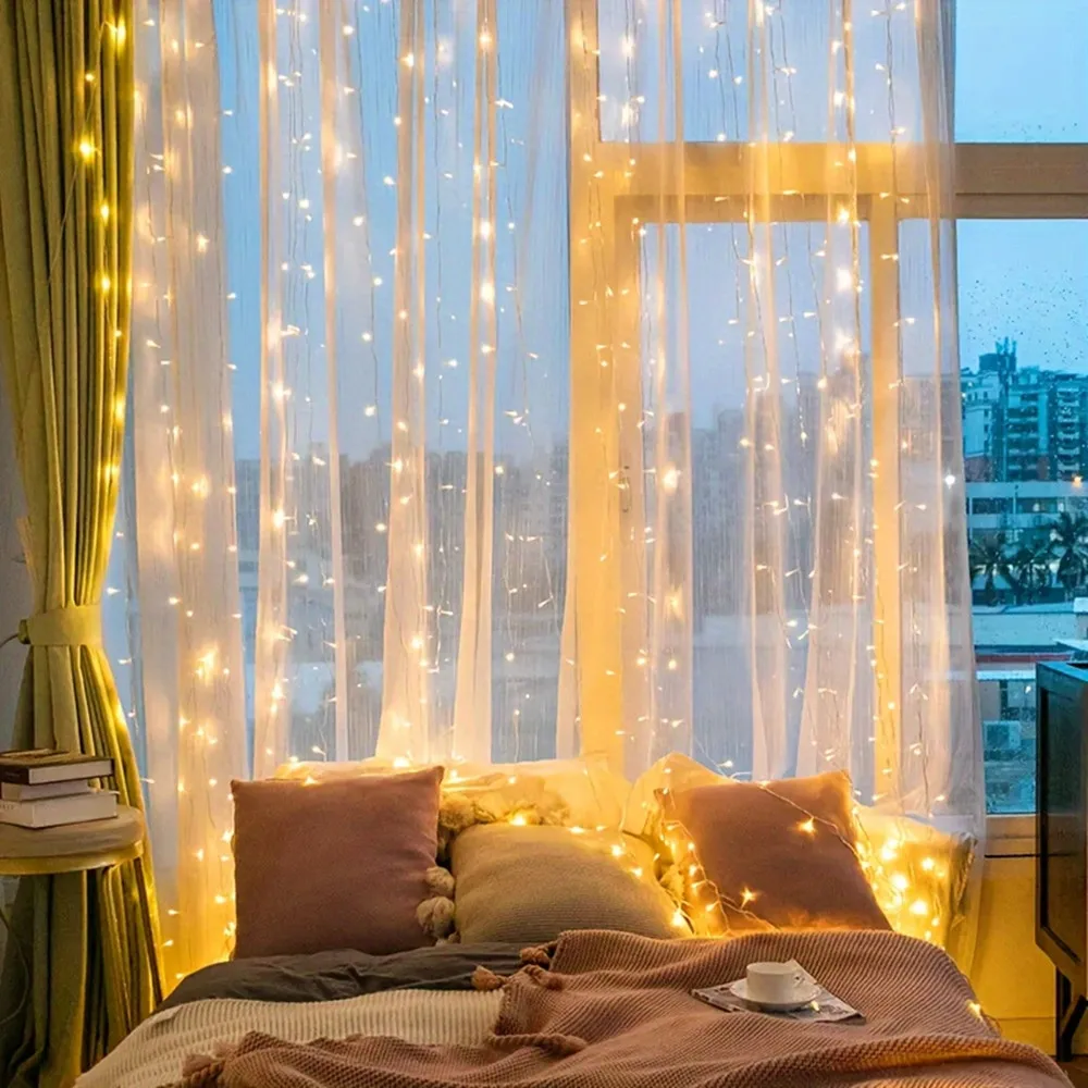 รูปสินค้า ไฟประดับ LED ตกแต่งบ้าน สายยาว ใช้แบตเตอรี่ ตกแต่งงานพิเศษ