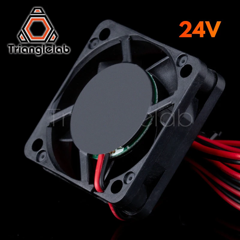 R Trianglelab 3D 프린터 부품 DC 12V/24V 2P 4010 40*40*10mm 브러시리스 팬 쿨러 4010s 냉각 팬(100mm 케이블 포함)