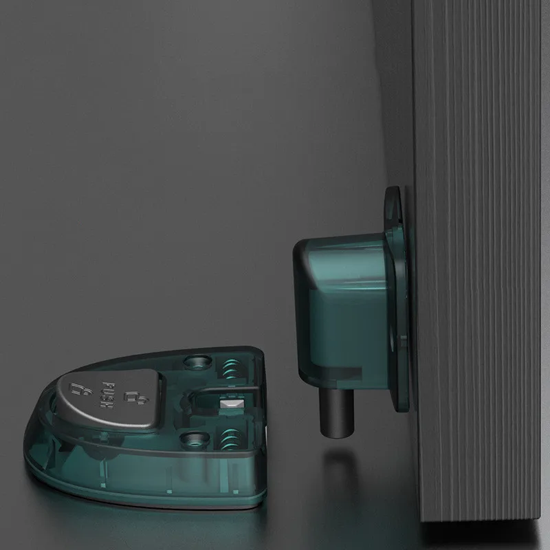 Fing Windproof -soco Door Stop Household Quarto sem Sucção Magnética Mecânica Silent Door Nova Sucção Mecânica kk &