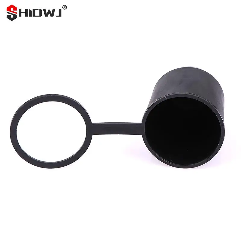 Tow Bar Ball Cover Trailer Ball Cover Universal 50mm Auto Tow Bar Ball Cover Accessories Durable Black Cap Towing Hitch Caravan Car Trailer Towball Protective Cover