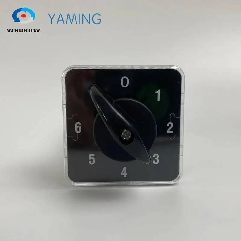 0-6 Position LW31 YMZ12-20/4 Universal Manuelle Elektrische Umstellung Rotary Cam Schalter 20A 690V 4 Abschnitte 50x50mm