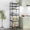 Kitchen Multi-Layer Floor Storage Rack 5