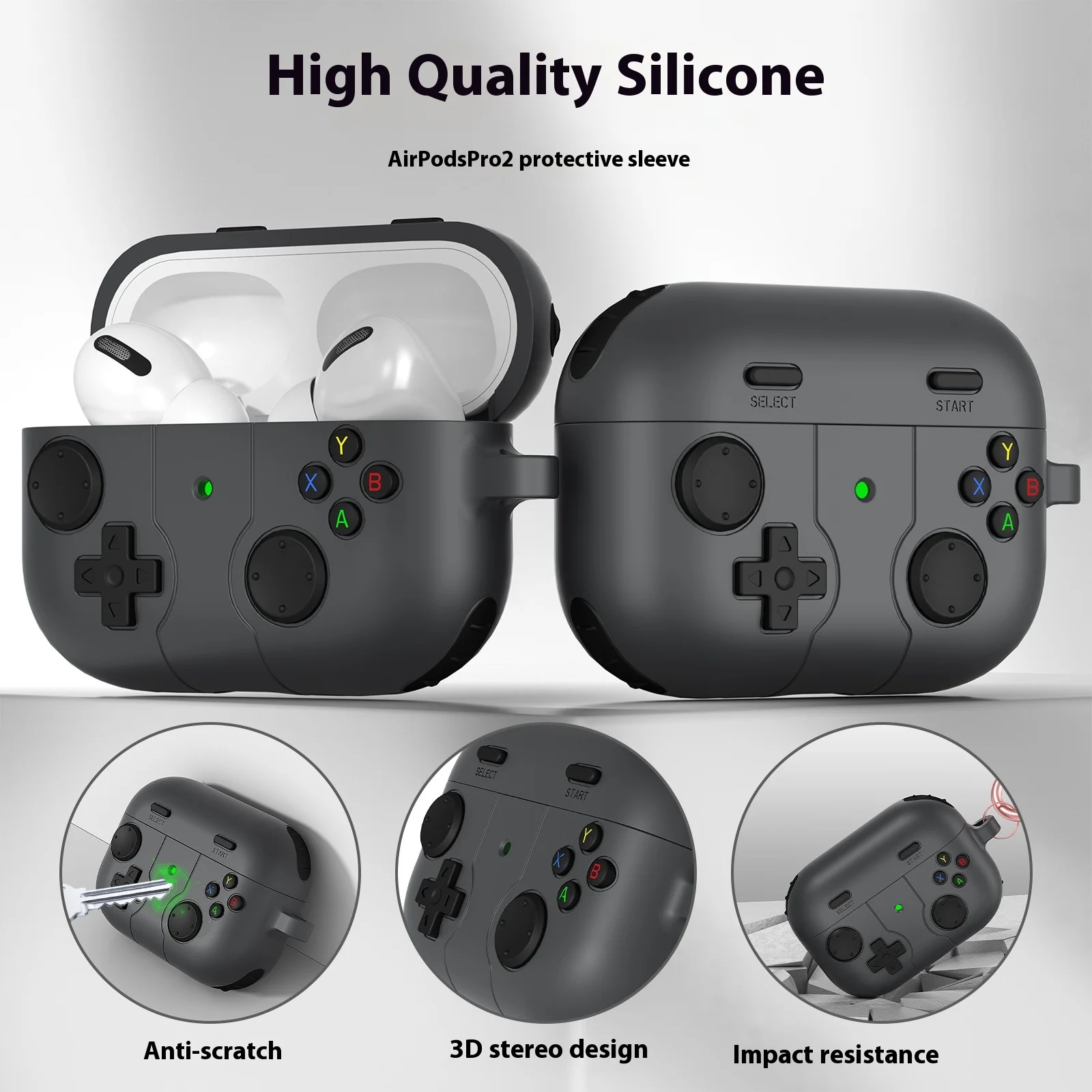 Retro Game Console Inspired Earphone Protective Cover