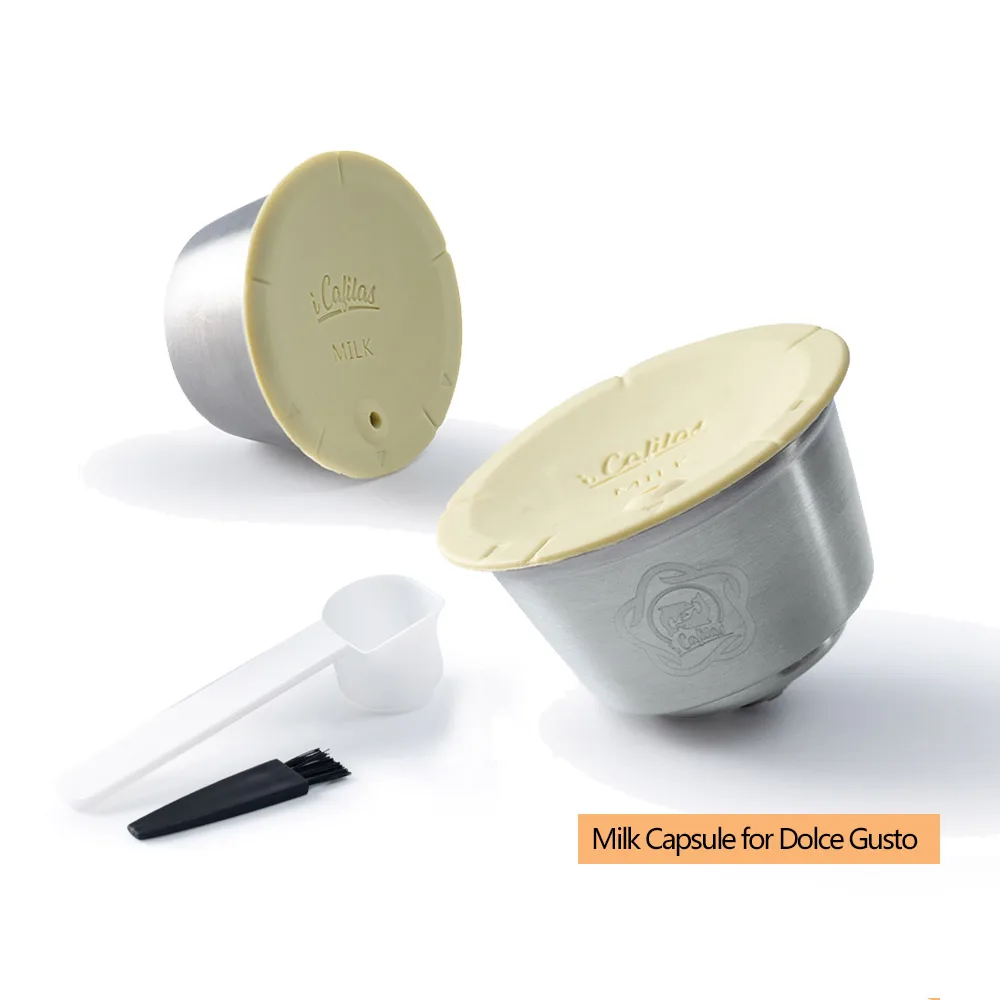 Dolce Gusto Milk Reusable Capsule  Stainless Steel Coffee Capsules -  Reusable Coffee - Aliexpress