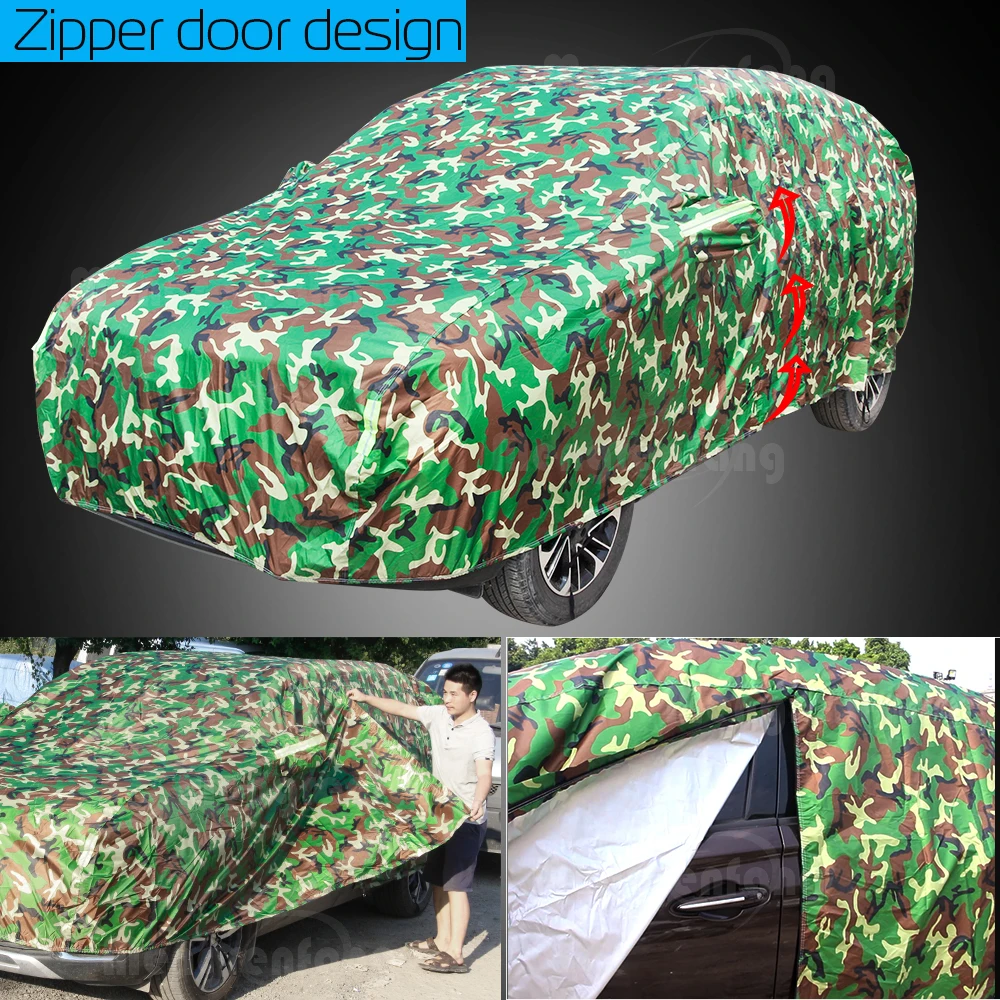 Camouflage Waterproof Car Cover For Audi Q5 SUV Anti-UV Sun Shade Rain Snow  Resistant Dustproof Cover - AliExpress