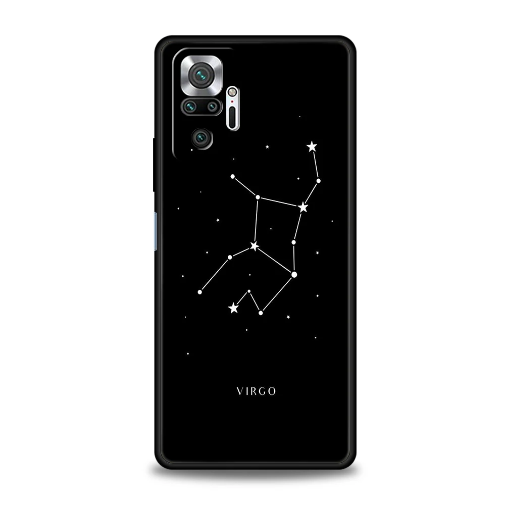 Constellation Virgo Aries Phone Case Cover for Redmi 14C 10C Note 14 13 12 10 11 Pro Plus 7 8T K40 K50 Gaming Pro Plus 5G Shell – Detail 5