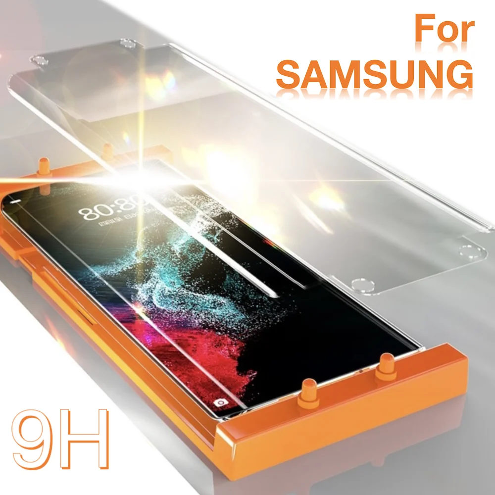 

For Samsung S23 S22 S21 S20 Samsung Note 20 10 9 Ultra PLUS Screen Protector Galaxy Explosion-proof Not Tempered Glass