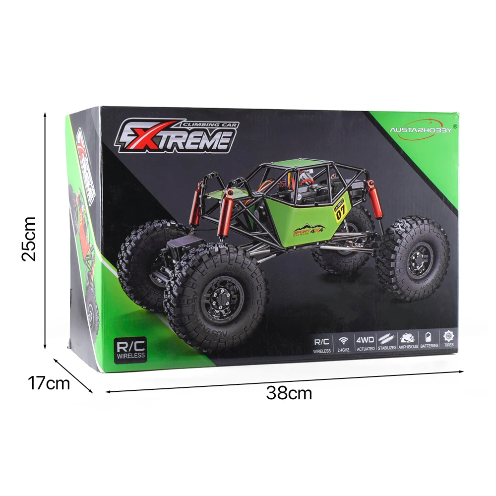 Austarhobby Ax-8504 Scx10 II 90046 90047 Rc Car 1:10 4wd Rc Drift Car 2.4g Remote Control Truck Toys Christmas Gifts Custom 6