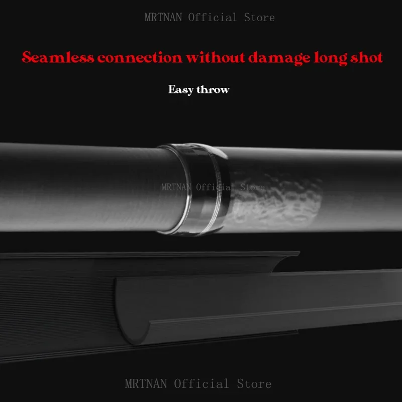 2.1m/2.4m Carbon Fiber Spinning Fishing Rod Super Light Telescopic Fishing Rod Long Distance Handle Sea Pole Lure 30g-200g 4