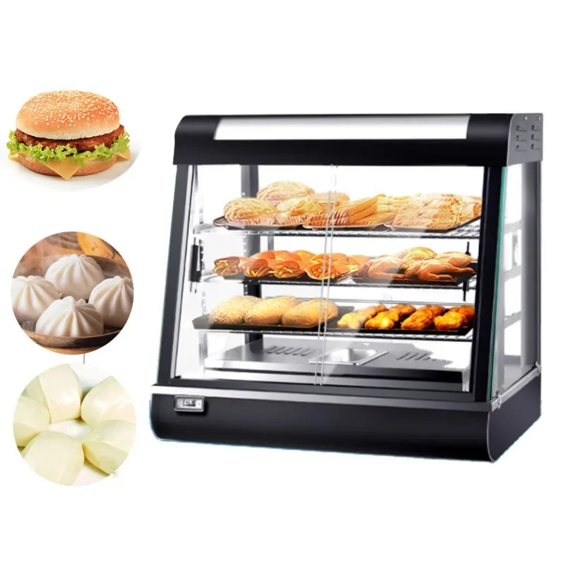 

Catering equipment KFC hot food display warmer / warming showcase / fried chicken warmer