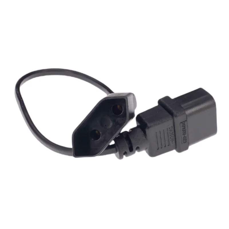 UPS PDU, EU 전원 어댑터 코드, 30CM용 유럽 2Pin 암 전원 케이블에 IEC 320 C14 수 플러그