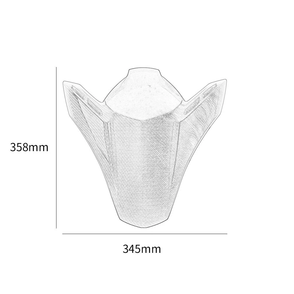 Motorcycle rear seat cover for Kawasaki Z900