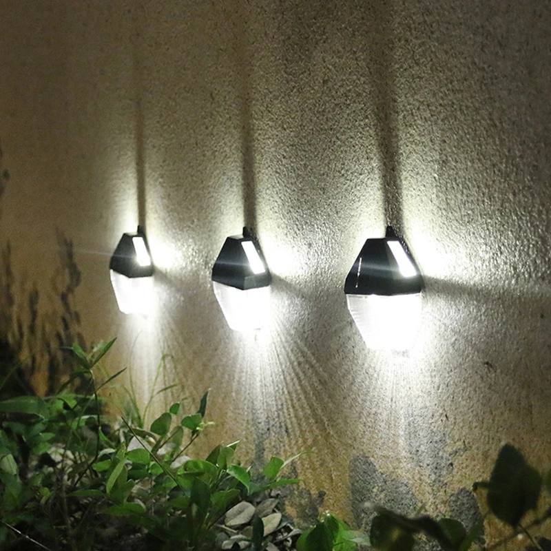 

Solar LED Wall Lamp Outdoor Light Waterproof Garden Decoration Lamps for Balcony Courtyard Street Wall Light Smart Solar Lamps